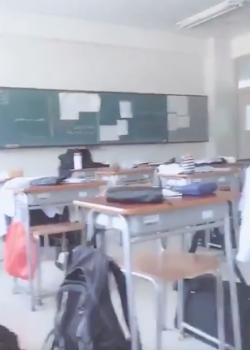 Una rica Masturbada En El Aula De Clases 15
